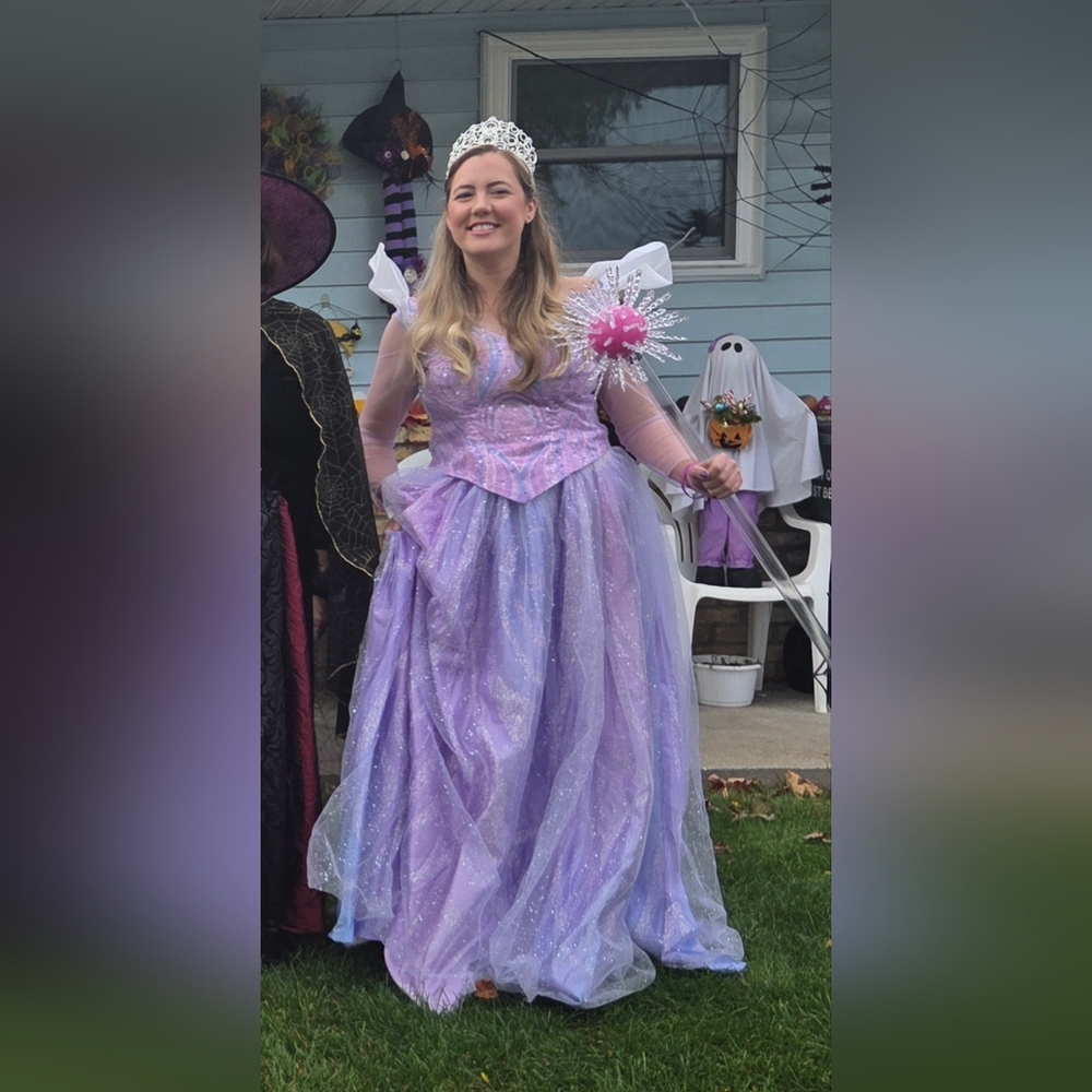 Procosplay Glinda-like Dress Cosplay, Size XL - Picture 6 of 14